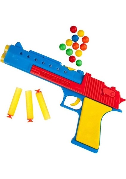 Nessiworld ER-132 Dart ve Top Atan Desert Eagle Tabanca - Erdem Oyuncak modelleri