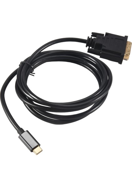 2017/2016 MacBook Pro Için USB Type C - DVI Kablosu 4K 30Hz (6ft/1,8m) (Yurt Dışından)
