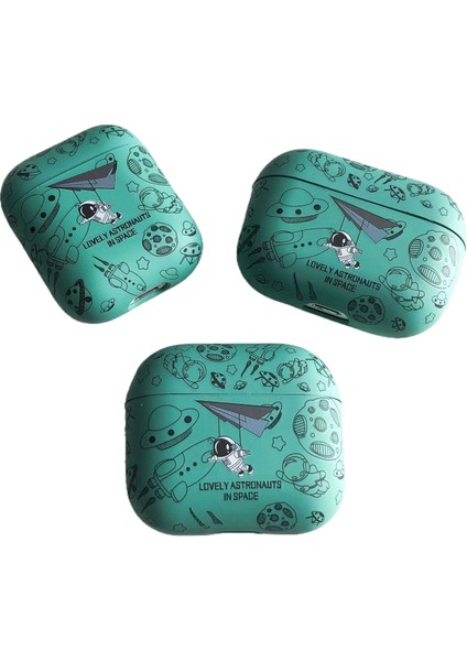 Cartoon Tide Apple Kulaklık Koruyucu Kılıf Airpods Koruyucu Kılıf Anti-Drop Pro Airpods Pro Için Buzlu Yumuşak Kılıf Hissediyorum (Yurt Dışından)