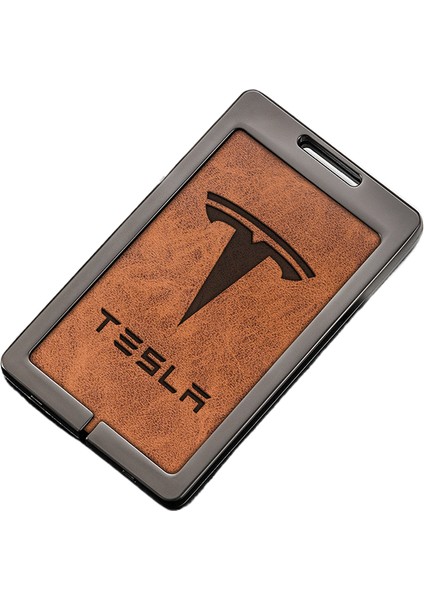 Tesla Kart Anahtarlik Model3/y Özel Kasa Model Ya Araç Çantasi Tesla Anahtar Çantasi Toka (Tek Toka) (Yurt Dışından)