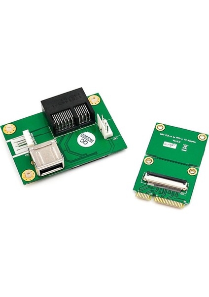 Pcıe Riser Ngff M.2 Anahtar A/e - Pcı-E Express X1+Usb Adaptörü (Yurt Dışından)