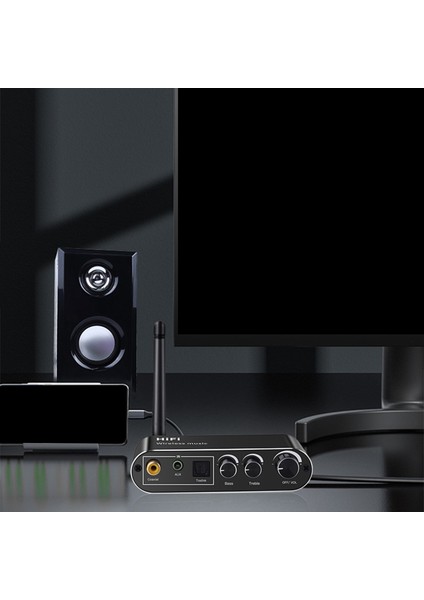 3'ü 1 Arada Hıfı Dac Dijital Ses'ten Analog Ses'e Dönüştürücü Bluetooth (Yurt Dışından)