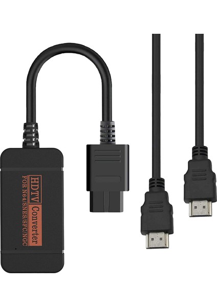 N64 64/snes/ngc/sfc Gamecube Için HDMI Uyumlu Dönüştürücü Adaptör (Yurt Dışından)