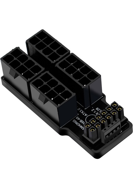 Atx3.0 12VHPWR 12+4p 600W 180 Derece Güç Adaptörü Dönüştürücü 4X8PIN A (Yurt Dışından)