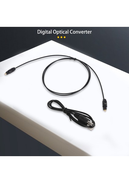 Dijital Optik Koaksiyel Toslink Sinyal Analog Ses Dönüştürücü (Yurt Dışından)