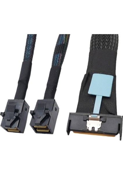 0.8m Sunucu Adaptör Kablosu Slimesas Mcıo 8ı - 2XSFF-8643 Mınısas (Yurt Dışından)