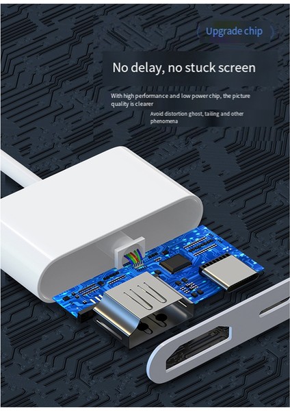 Dönüştürücü Telefon - HDMI Uyumlu Yüksek Çözünürlüklü Adaptör (Yurt Dışından) modelleri