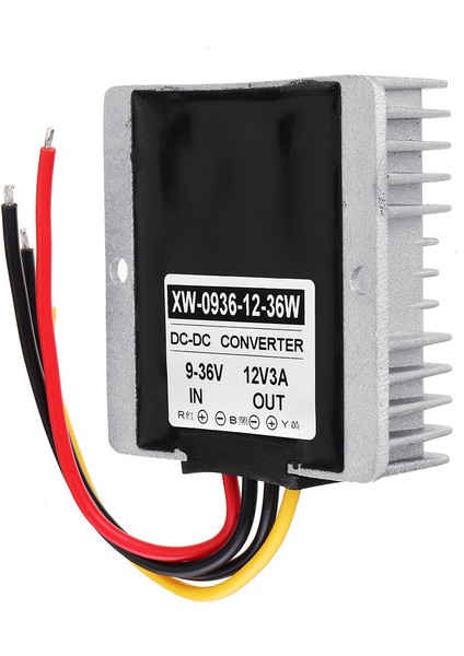 9-36V Ila 12V Dc Buck Güç Dönüştürücü Su Geçirmez Çoklu Koruma 3A (Yurt Dışından)