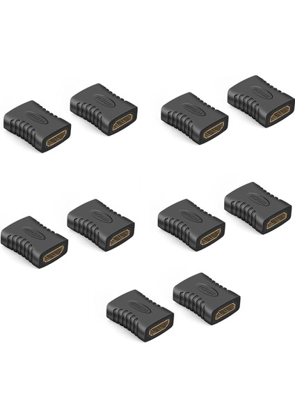 10 Adet HDMI Dişi Dişi Bağlantı Genişletici Adaptörü (Yurt Dışından)