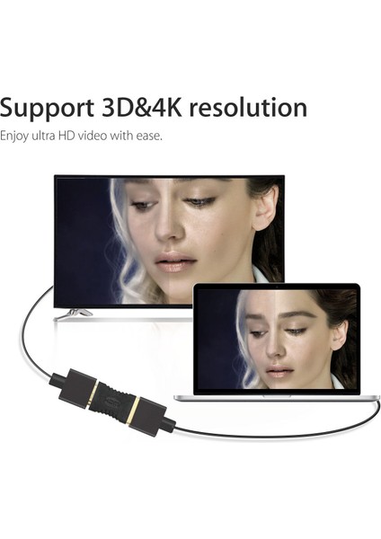 10 Adet HDMI Dişi Dişi Bağlantı Genişletici Adaptörü (Yurt Dışından)
