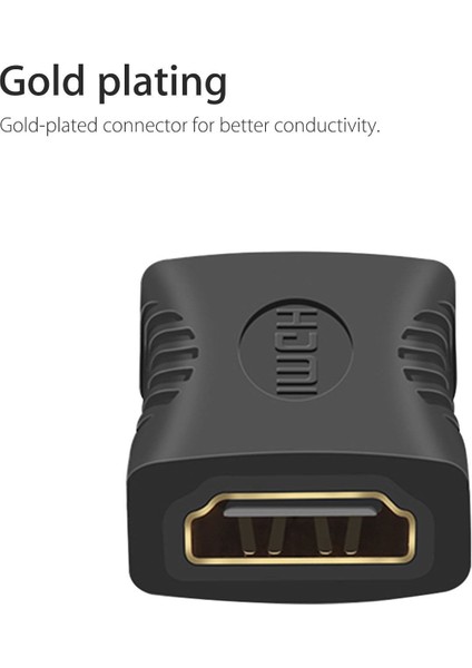 10 Adet HDMI Dişi Dişi Bağlantı Genişletici Adaptörü (Yurt Dışından)