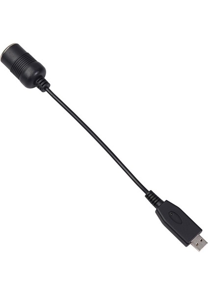Kablolu Kumanda Dönüştürücü Adaptör USB Bağlantı Noktasından 12V Araç Çakmak Soketine (Yurt Dışından)