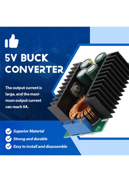 300W XL4016 Dc-Dc Max 9A Step Down Buck Dönüştürücü 5-40V Ila 1.2-35V (Yurt Dışından)