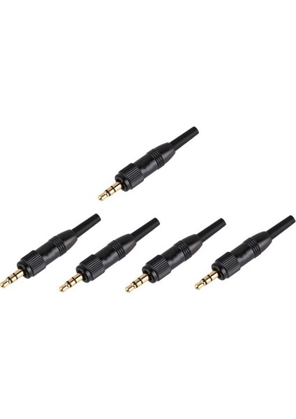 Sennheiser Için 3.5mm Fiş Stereo Vida Kilitli Ses Kilit Konnektörü (Yurt Dışından)