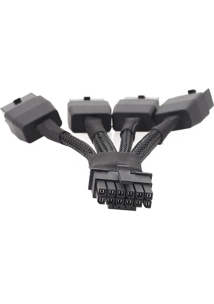 18AWG 4X8PIN Pcı-E - 16PIN(12+4) Pcı-E 5.0 Uzatma Kablosu 10CM (Yurt Dışından) modelleri