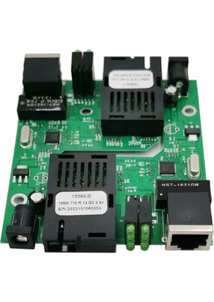 Pcba Ethernet Fiber Alıcı-Verici Dönüştürücü Anahtarı Sc 10/100M Ab Fişi (Yurt Dışından)