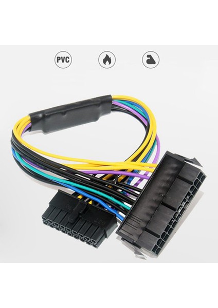 2 Adet Hp Z620 Z420 Güç Aktarım Kablosu 24P Ila 18P Atx Için Geçerlidir (Yurt Dışından)