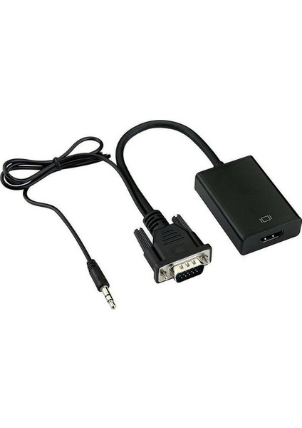 VGA - HDMI Uyumlu Dönüştürücü 1080P Hd Adaptörü Ses Kablosuyla (Yurt Dışından) fırsatları