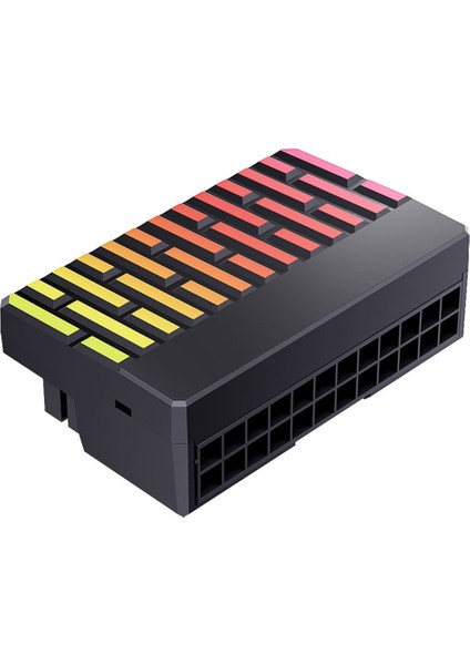 Atx 24-Pin 90°güç Konnektörü Adaptörü 5V 3 Pin Argb 24PIN Siyah (Yurt Dışından) modelleri