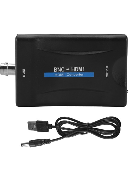 Bnc'den Hdmı'ya Dönüştürücü Adaptör Dişi Cvbs Bnc HDMI Koaksiyel 1080P Çıkış (Yurt Dışından)