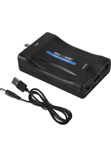 Bnc'den Hdmı'ya Dönüştürücü Adaptör Dişi Cvbs Bnc HDMI Koaksiyel 1080P Çıkış (Yurt Dışından)