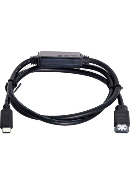 Esata - USB C Kablosu USB Tip C Erkek Ana Bilgisayardan Esata Esatap HDD Kablosu (Yurt Dışından)