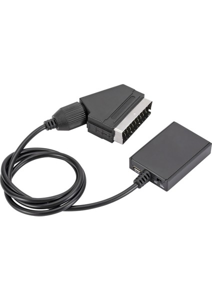 1080P Scart'tan Hd Ses ve Video Kablo Kutusu Adaptörü Video Dönüşümü (Yurt Dışından) fırsatları