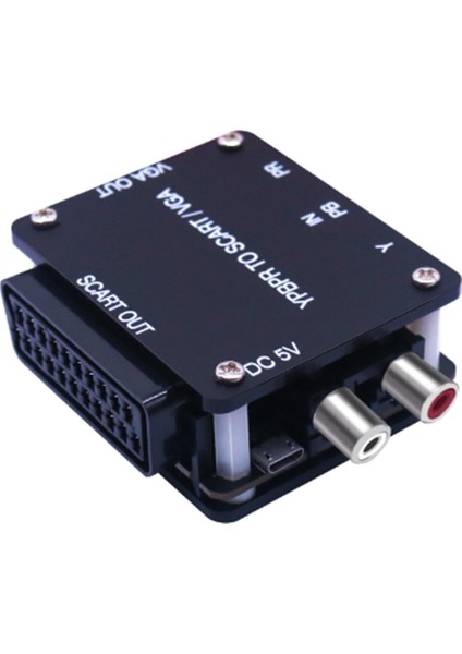 Yuv To Rgbs Ypbpr To Scart Ypbpr To VGA Komponent Dönüştürücü Konsol (Yurt Dışından)
