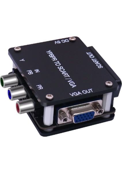 Yuv To Rgbs Ypbpr To Scart Ypbpr To VGA Komponent Dönüştürücü Konsol (Yurt Dışından)