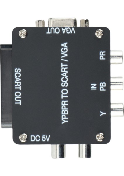 Yuv To Rgbs Ypbpr To Scart Ypbpr To VGA Komponent Dönüştürücü Konsol (Yurt Dışından)