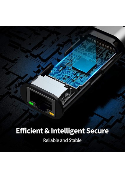 MacBook Pro Samsung Için Type-C Ethernet Usb-C - RJ45 Lan Adaptörü (Yurt Dışından)