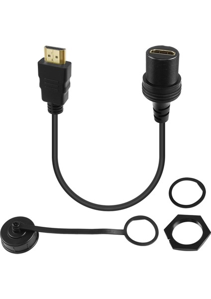 HDMI Uyumlu Erkek - Dişi Uzatma Kablosu 0,3 M (Yurt Dışından)