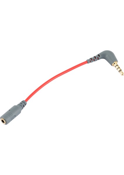 Rode 3.5mm Trrs Erkek Için Yedek Sc4 Mikrofon Kablosu, Sc4 Kırmızı (Yurt Dışından)