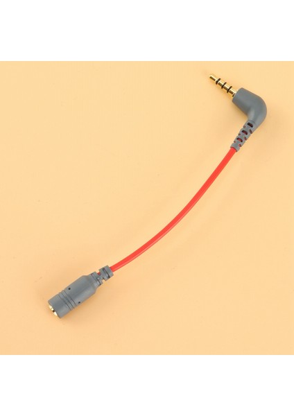 Rode 3.5mm Trrs Erkek Için Yedek Sc4 Mikrofon Kablosu, Sc4 Kırmızı (Yurt Dışından)