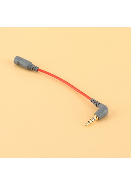 Rode 3.5mm Trrs Erkek Için Yedek Sc4 Mikrofon Kablosu, Sc4 Kırmızı (Yurt Dışından)