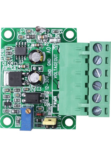 0-5V/ 0-10V Ila 0-100% Analog Giriş Voltajı Pwm Dönüştürücü Modülü (Yurt Dışından)