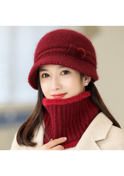 sonbahar ve Kış Kadın Örgü Şapkaları Çok Yönlüdür (Yurt Dışından) modelleri