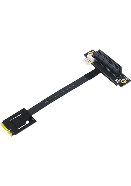 270 Derece M.2 Ngff Çift Anahtar Ae'den Pcı-E 4x Adaptör Dönüştürme Kablosu (Yurt Dışından)