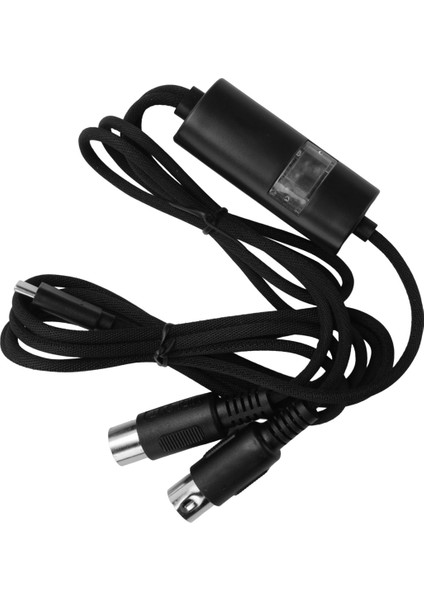 Fasgear 2m USB C Mıdı Kablosu Pc Dizüstü Bilgisayar Için Tip C - USB Adaptörü (Yurt Dışından)