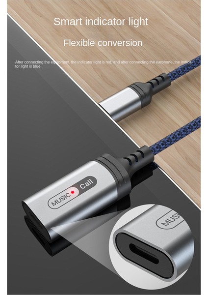 Type-C To Apple Kulaklık Adaptörü Siyah (Yurt Dışından)