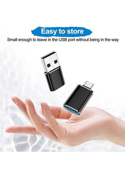 Iphone/pc Için 4'lü USB C - USB Adaptörü ve USB - USB C Adaptörü (Yurt Dışından)