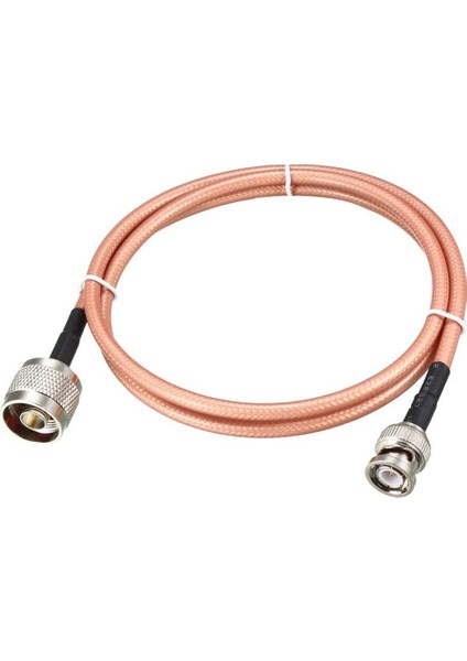 Rf Koaksiyel Kablo Bağlantısı Koaksiyel Tel RG-142 N Erkek - Bnc Erkek 100CM (Yurt Dışından)