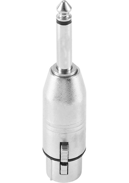 10 Adet 3pin Xlr Dişi - 6.35MM Erkek Mono Fiş Kablo Adaptörü (Yurt Dışından)