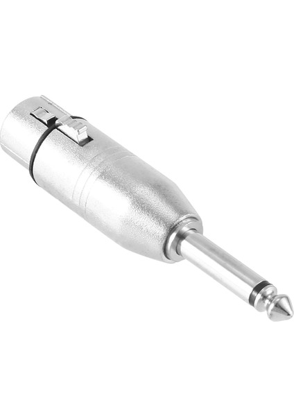 10 Adet 3pin Xlr Dişi - 6.35MM Erkek Mono Fiş Kablo Adaptörü (Yurt Dışından)