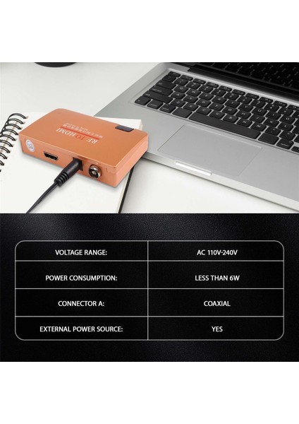 Rf HDMI Dönüştürücü Analog Tv Kutusu Dijital Kutu Uzaktan Kumanda Ab Fişi (Yurt Dışından)