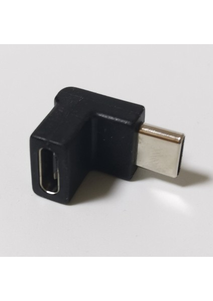 Type-C 3.1 Adaptörü Type-C Erkek - Type-C Dişi Dönüştürücü 90 Derece (Yurt Dışından) fırsatları