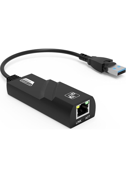 USB 3.0 Type C - Gigabit Ethernet RJ45 Lan Adaptörü Ağ Kartı (Yurt Dışından)