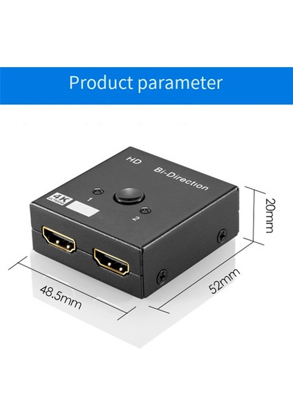 HDMI Uyumlu Dönüştürücü Bilgisayar Projeksiyon Tv Adaptörü (Yurt Dışından)