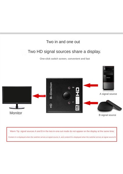 HDMI Uyumlu Dönüştürücü Bilgisayar Projeksiyon Tv Adaptörü (Yurt Dışından)