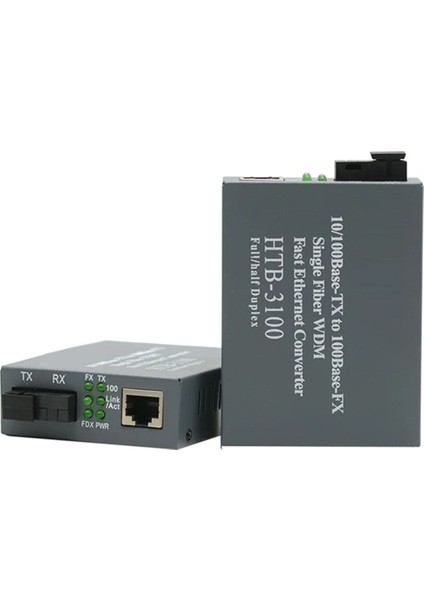 HTB-3100 Sfp Medya Dönüştürücü Optik Fiber Ab Fişi (Yurt Dışından)